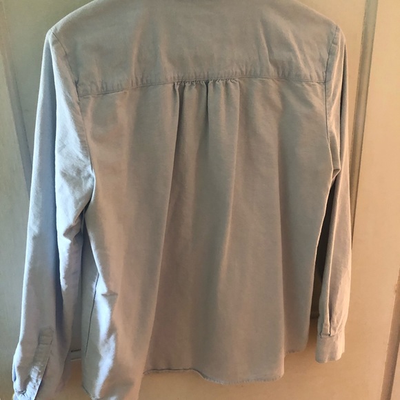 Loft denim button down shirt - Picture 2 of 3